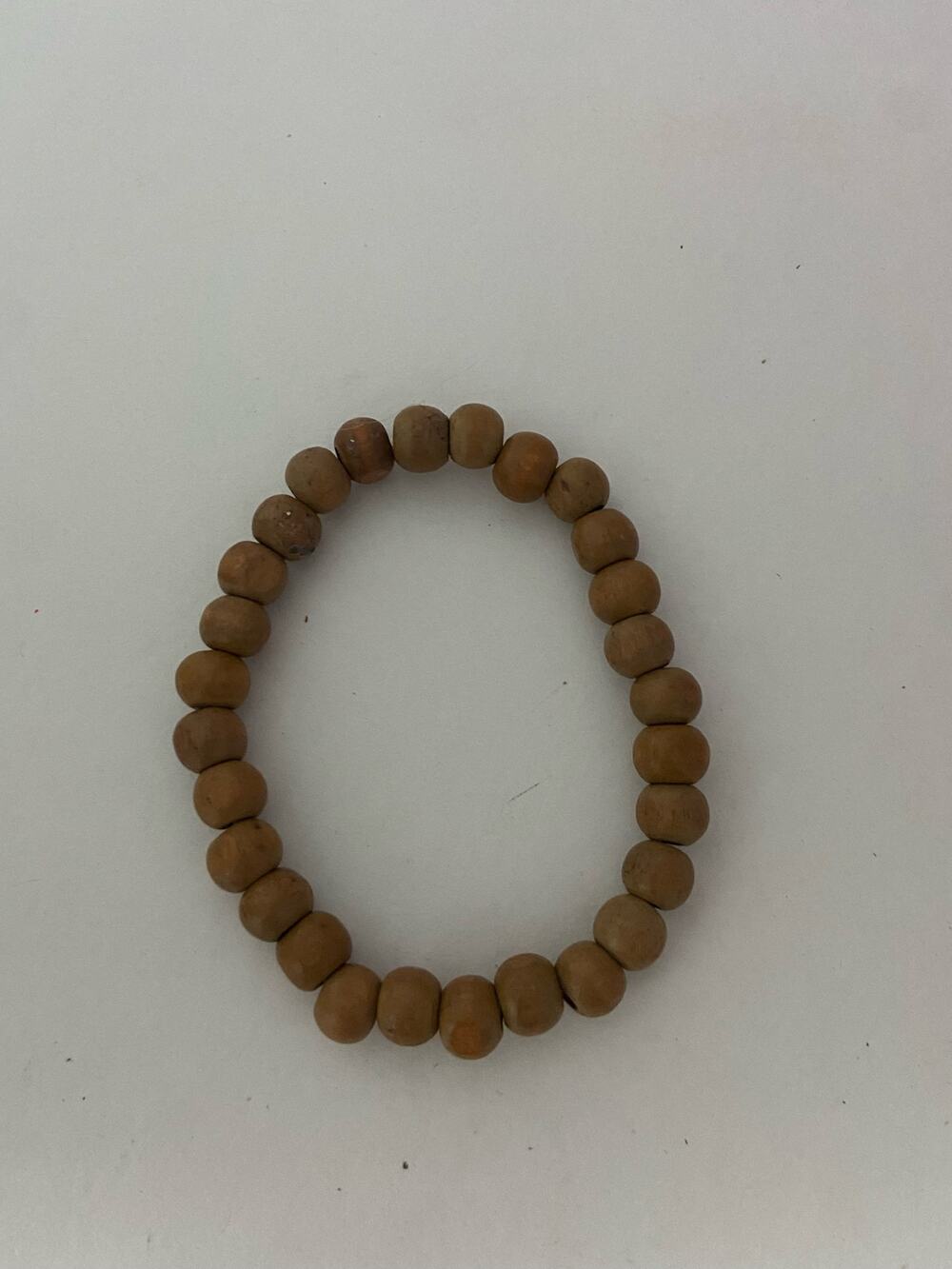 wood bead bracelet